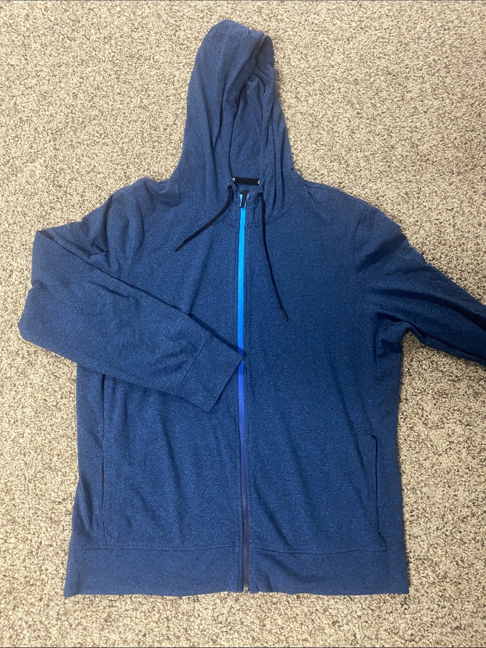 American Eagle Blue Zip Hoodie